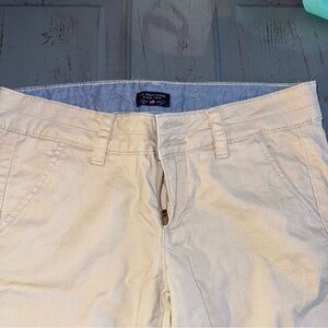 U.S. Polo Association Cotton Polyester Blend Women's Khaki Pants Size 5/6